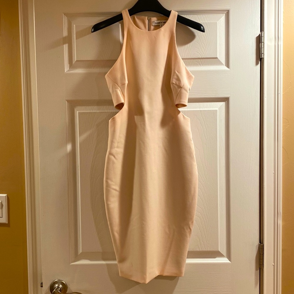 Elizabeth and James Pale Pink Lela Cut Out Dress.  NWT